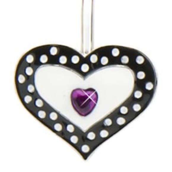 Finders Key Purse Accessories - 🔴Finders Key Purse NWT Dotted Heart Accessory
